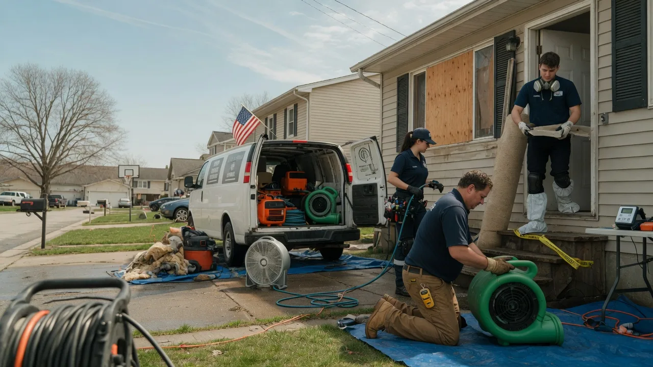 Water Damage Restoration in Oak Lawn, IL near me